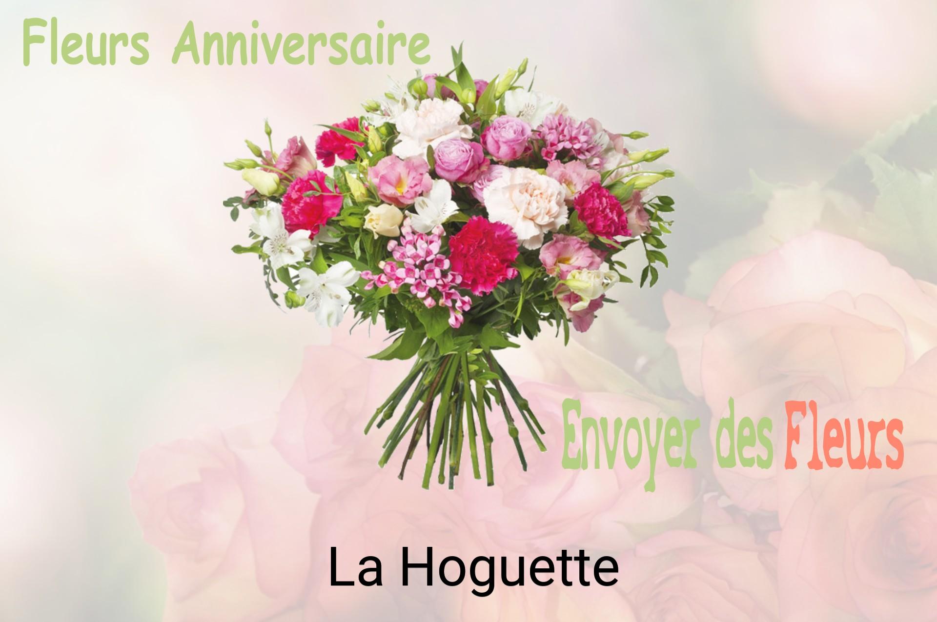 Bouquet de fleurs d’anniversaire livré à La Hoguette